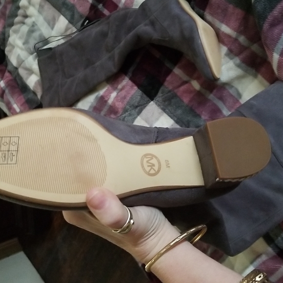 MK over the knee smokey grey boots - Picture 3 of 3